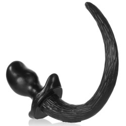 Oxballs Plug Queue Puppy Tail Beagle 9.5 x 5cm Noir